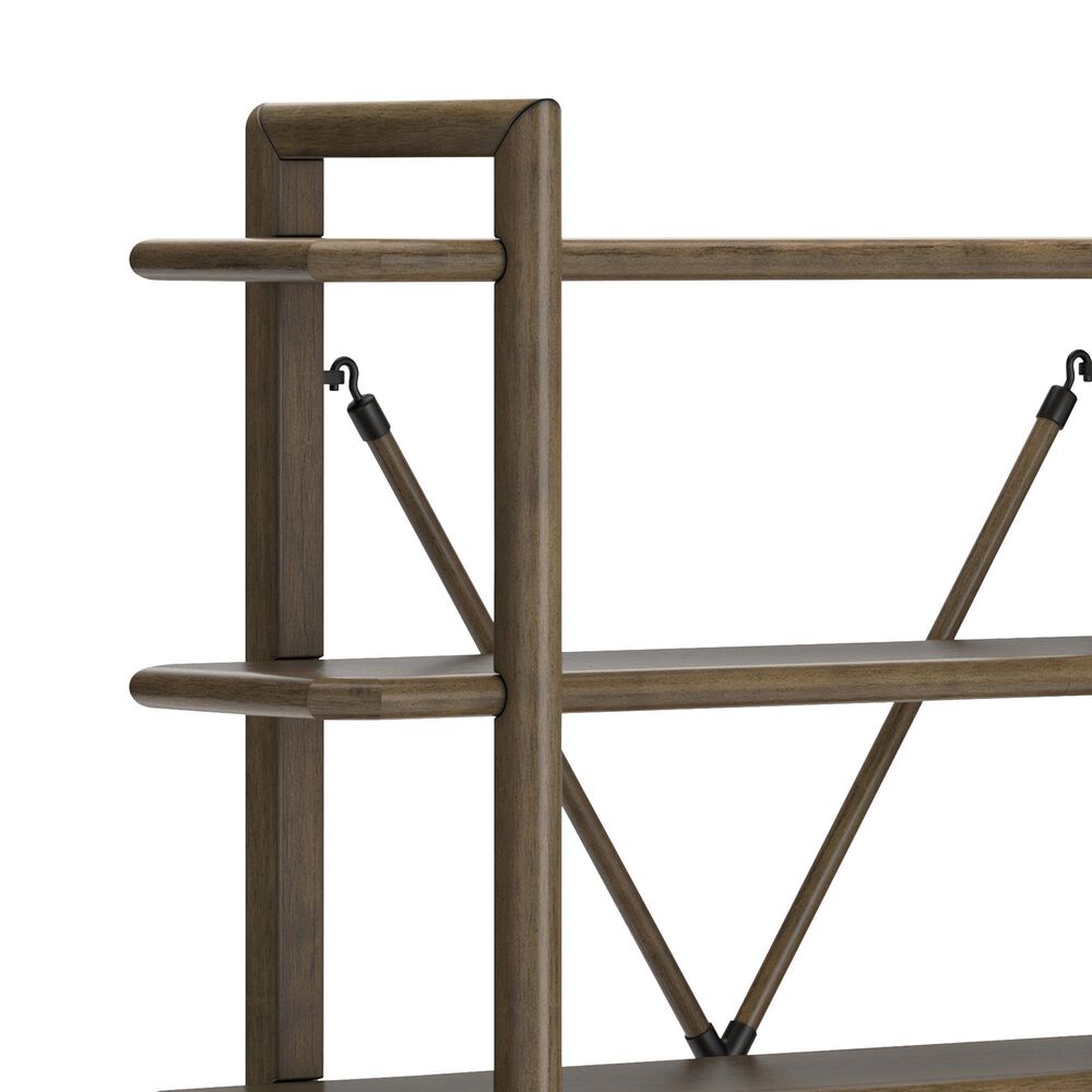 Ashley Roanhowe Bookcase in Brown, , large
