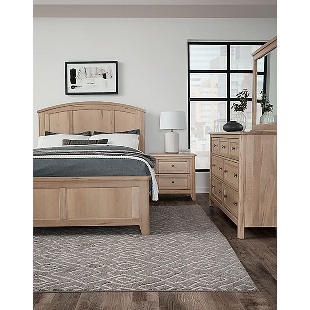 Viceray Collections Woodbridge 2-Drawer Nightstand in Clear Maple, , large
