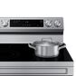 Samsung 6.3 Cu. Ft. Freestanding Electric Range with 4 Burners in Stainless Steel, , large