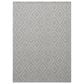 L&R Resources Bergen 9" x 12" Ivory Area Rug, , large