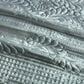 Duke Imports Virah Bella Micromink 3-Piece King Quilt Set in Diamond Knit Silver, , large