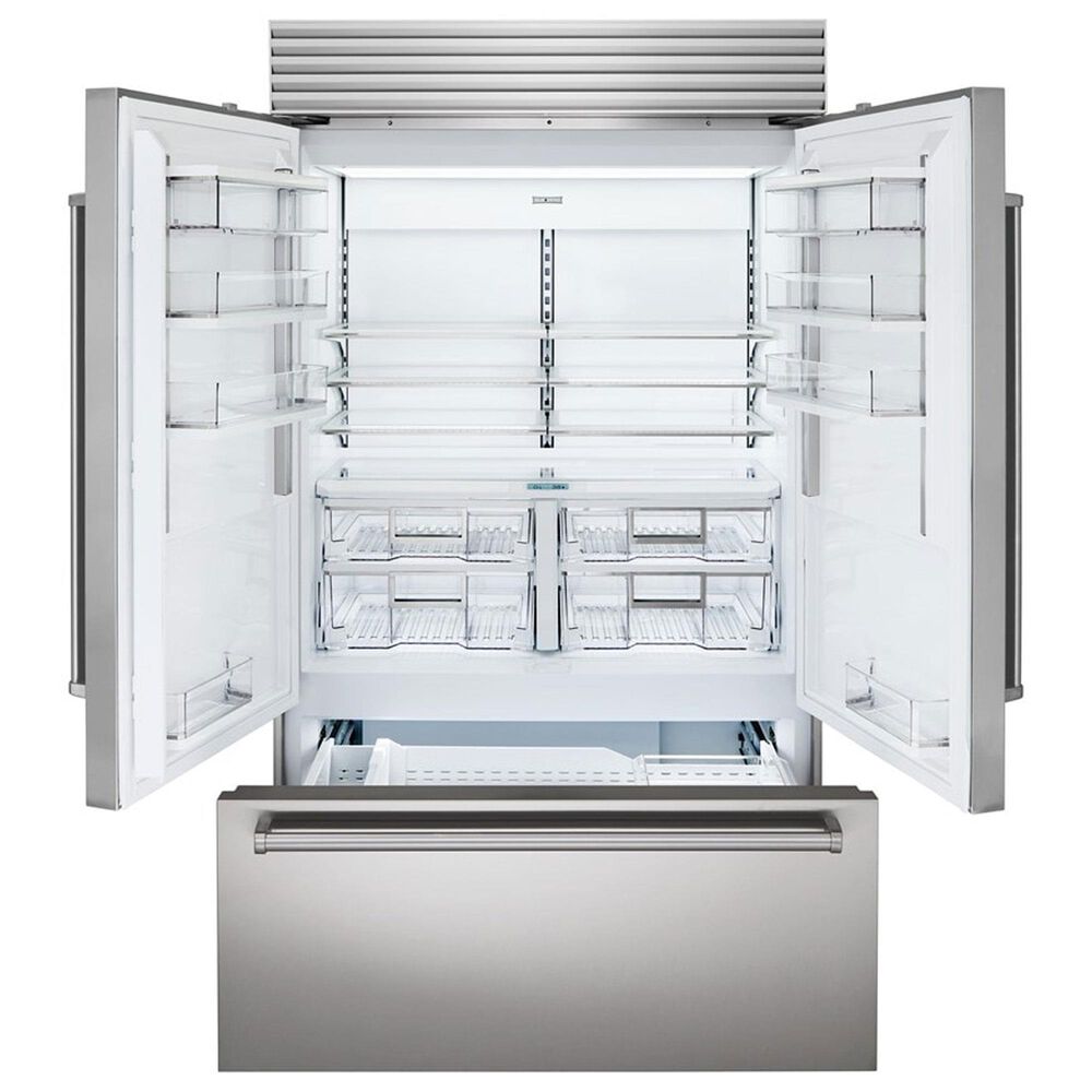 Sub Zero 28.9 Cu. Ft. Classic French Door Refrigerator with Internal Dispenser in Panel Ready, , large