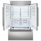 Sub Zero 28.9 Cu. Ft. Classic French Door Refrigerator with Internal Dispenser in Panel Ready, , large