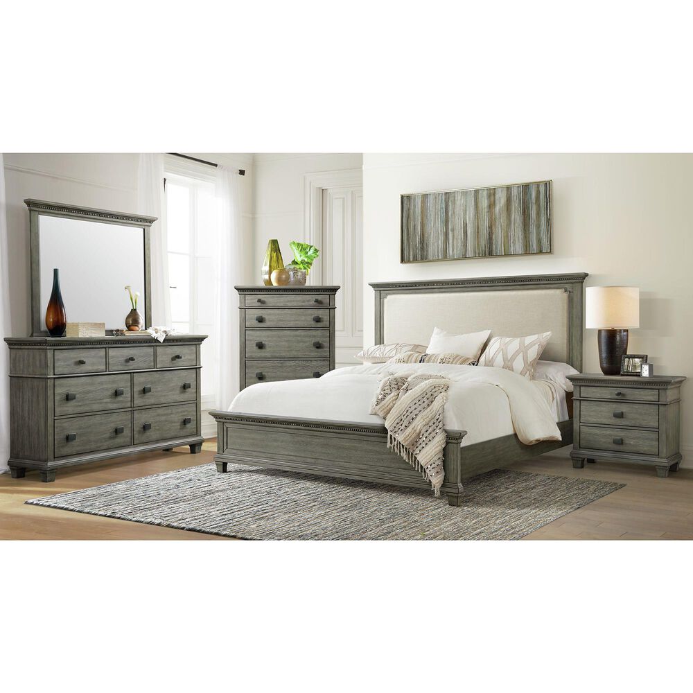 Mayberry Hill Crawford 7 Drawer Dresser in Rustic Grey Oak, , large