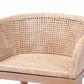 Baxton Studio Papua Counter Stool in Antique White Wash and Light brown, , large