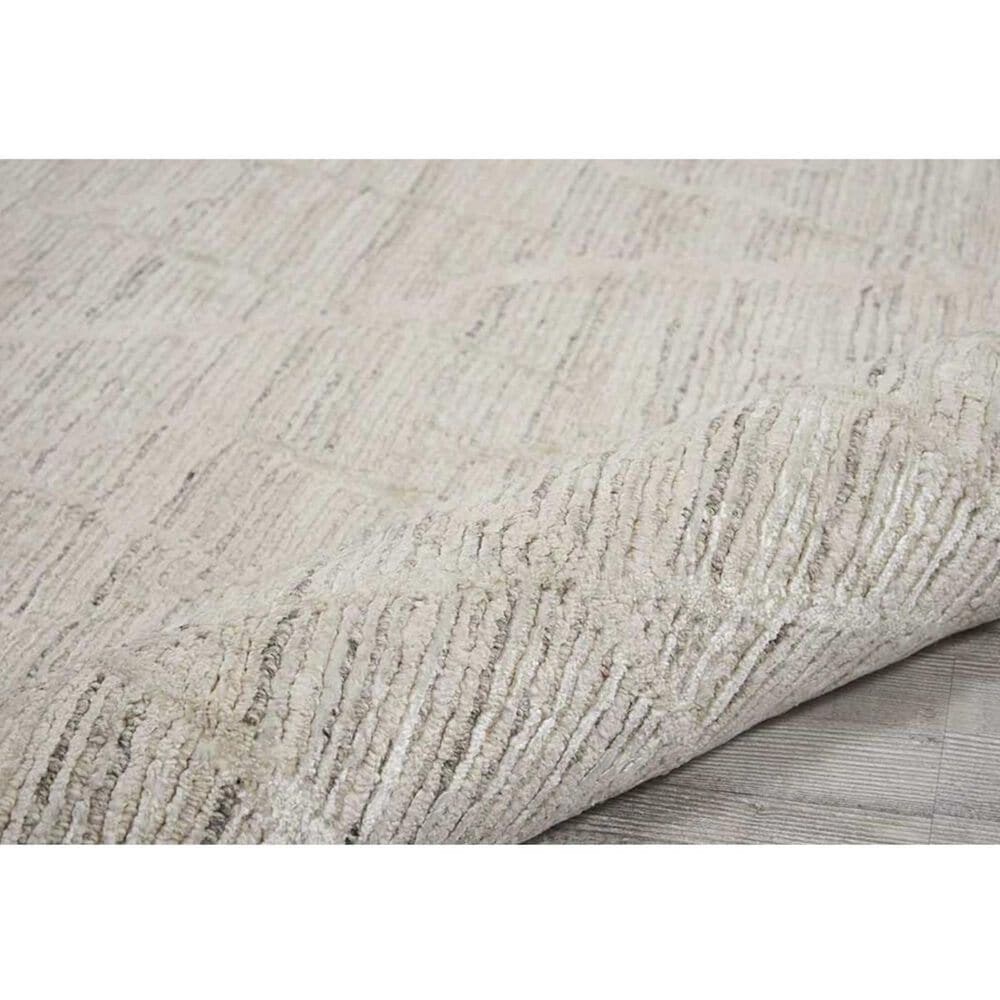 Nourison Ocean OCP02 2&#39;3&quot; x 3&#39; Pearl Area Rug, , large