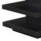 Steve Silver Canyon Square End Table in Black, , large