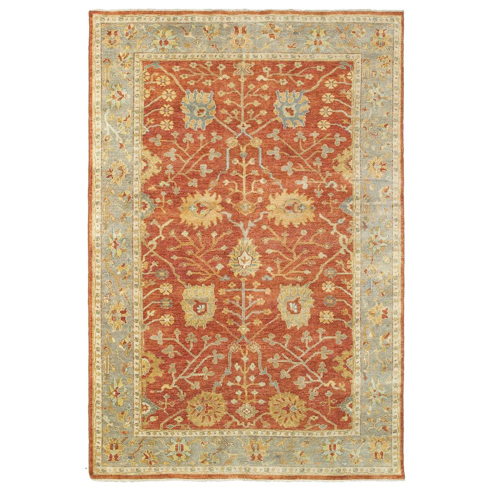 Oriental Weavers Palace Red and Grey 6" x 9" Area Rug, , large
