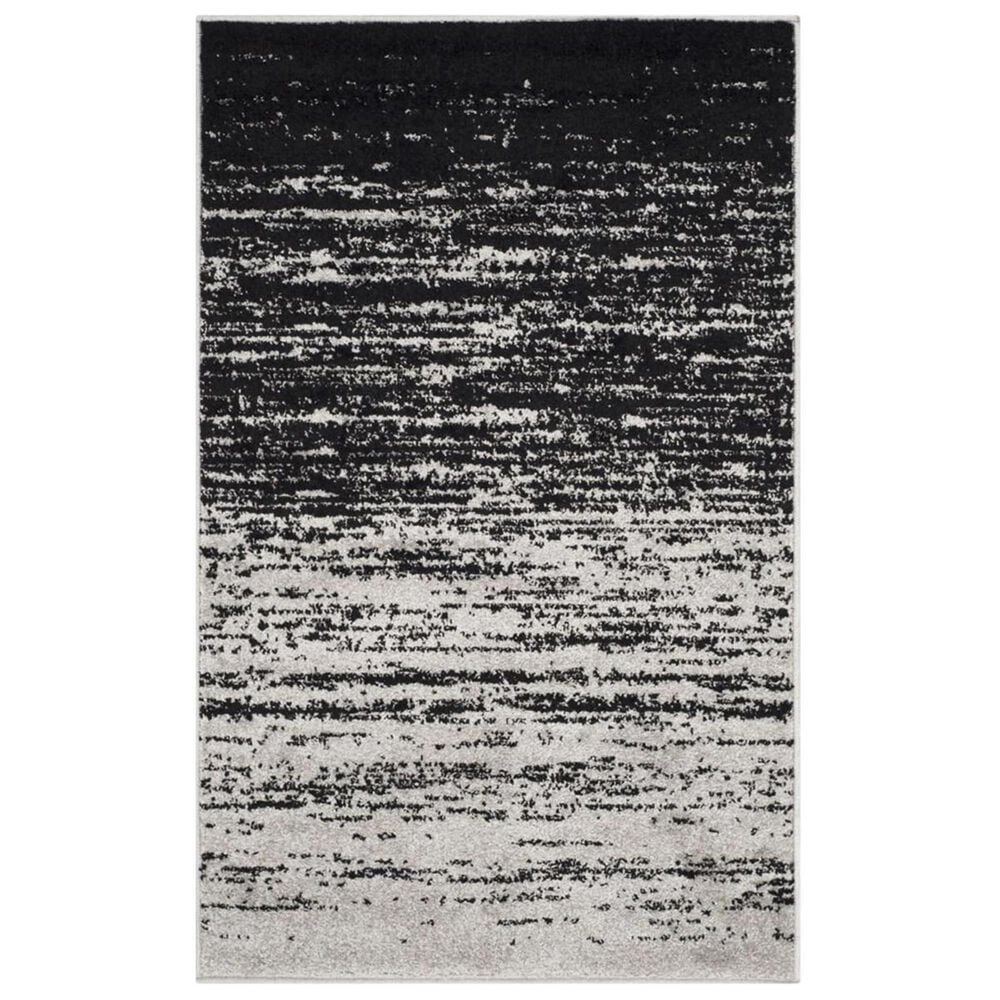 Safavieh Adirondack ADR113A 2"6" x 4" Silver and Black Runner, , large