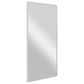 Maple and Jade 36" x 18" Rectangular Wood Wall Mirror with Thin Minimalistic Frame in Matte White, , large
