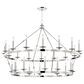Hudson Valley Lighting Allendale 28-Light Chandelier in Polished Nickel, , large
