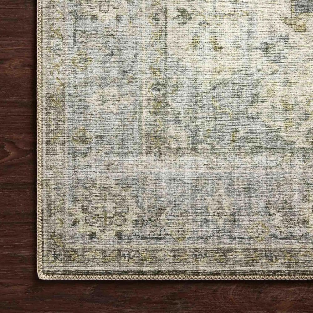 Loloi Skye 2'6" x 7'6" Charcoal and Dove Runner, , large