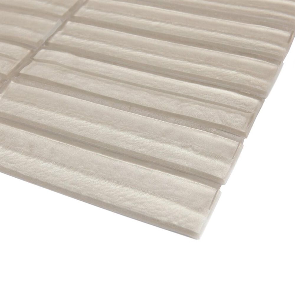 Soho Studio Brook Stacked Dawn 12&quot; x 12&quot; Glass Mosaic Sheet, , large