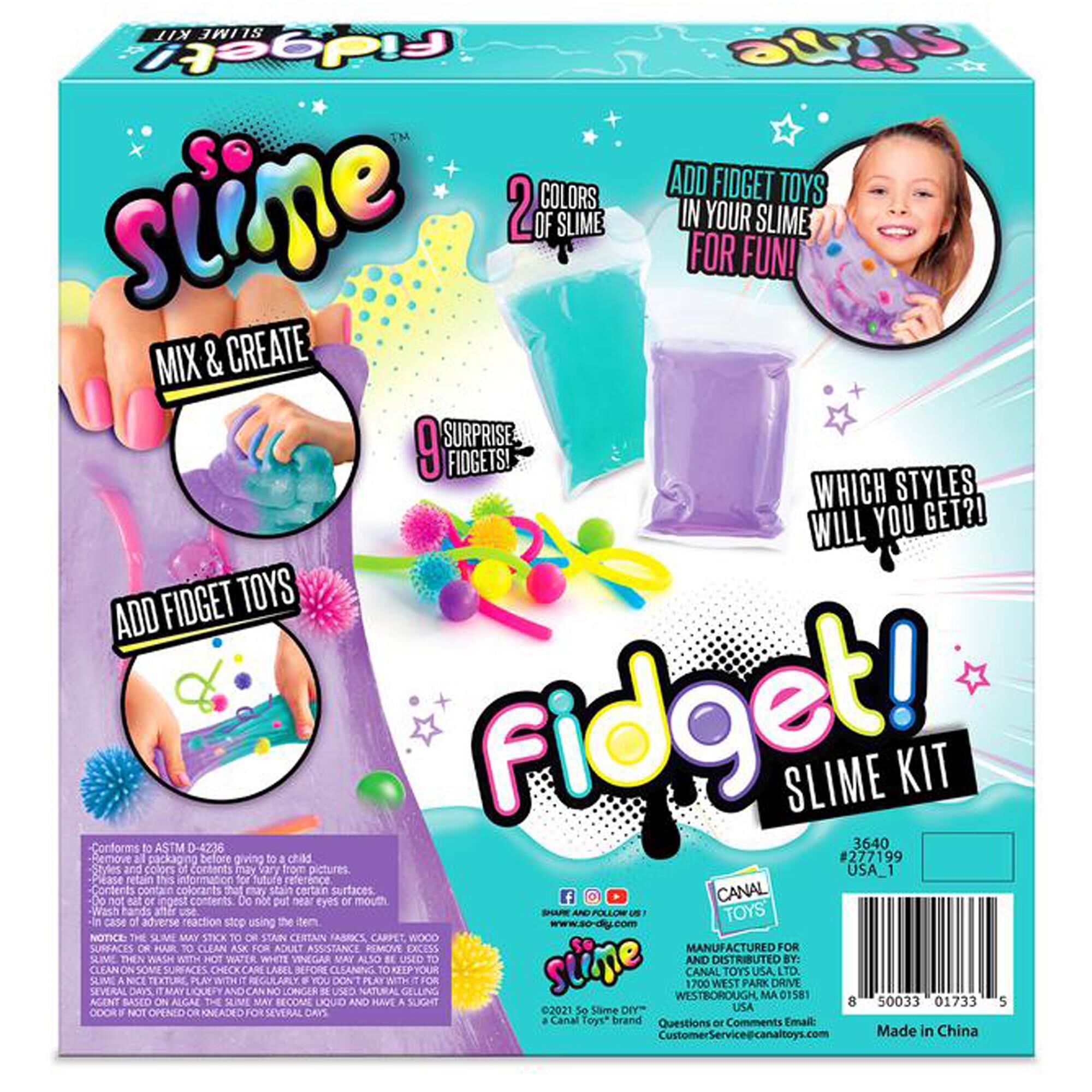 License 2 Play Toys Llc So Slime Fidget Slime Kit NFM