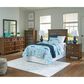 Ashley Danabrin 5-Piece Twin Panel Bedroom Set in Brown, , large