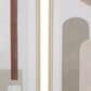 Maple and Jade 24" x 36" Abstract Wall Art in Pink, Beige, White and Gray (Set of 3), , large