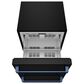 Thor Kitchen Gordon Ramsay 5.4 Cu. Ft. Undercounter Drawer Refrigerator with Blue Handle Kit in Black, , large