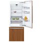 Bosch Benchmark 30" Benchmark Built-In Bottom Freezer Refrigerator in Stainless Steel, , large