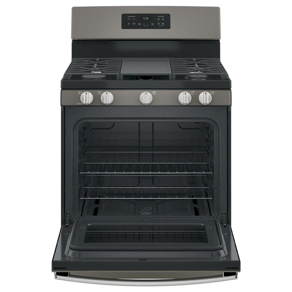 GE Appliances 5.0 Cu. Ft. Freestanding Gas Range in Slate, , large