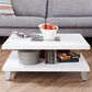 Furniture of America Humphrey Storage Coffee table in White, , large