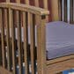 Hearth and Haven Casa Outdoor Dining Chair with Purple Cushion in Dark Grey (Set of 2), , large