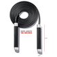 Sunny Health & Fitness Weighted Jump Rope in Black and Silver, , large