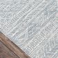 Momeni Mallorca 9" x 12" Light Blue Area Rug, , large