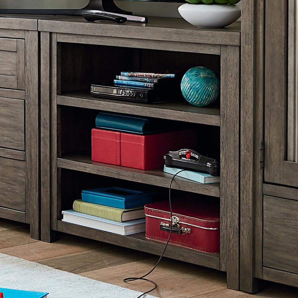 Legacy Classic Bunkhouse 3 Shelves Bookcase in Aged Barnwood, , large