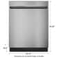 GE Appliances Built-In Dishwasher Energy Star in Stainless Steel, , large