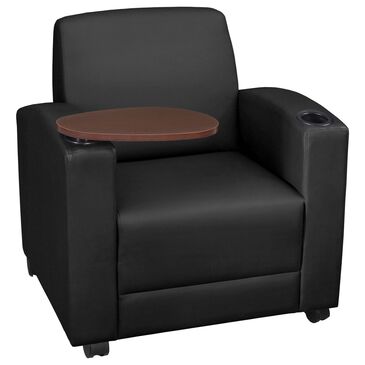 Regency Global Sourcing Nova Tablet Armchair in Black and Java, , large