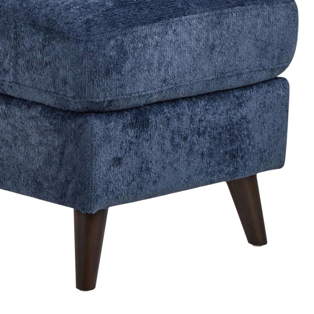 LumiSource Carly Bench Ottoman in Blue, , large