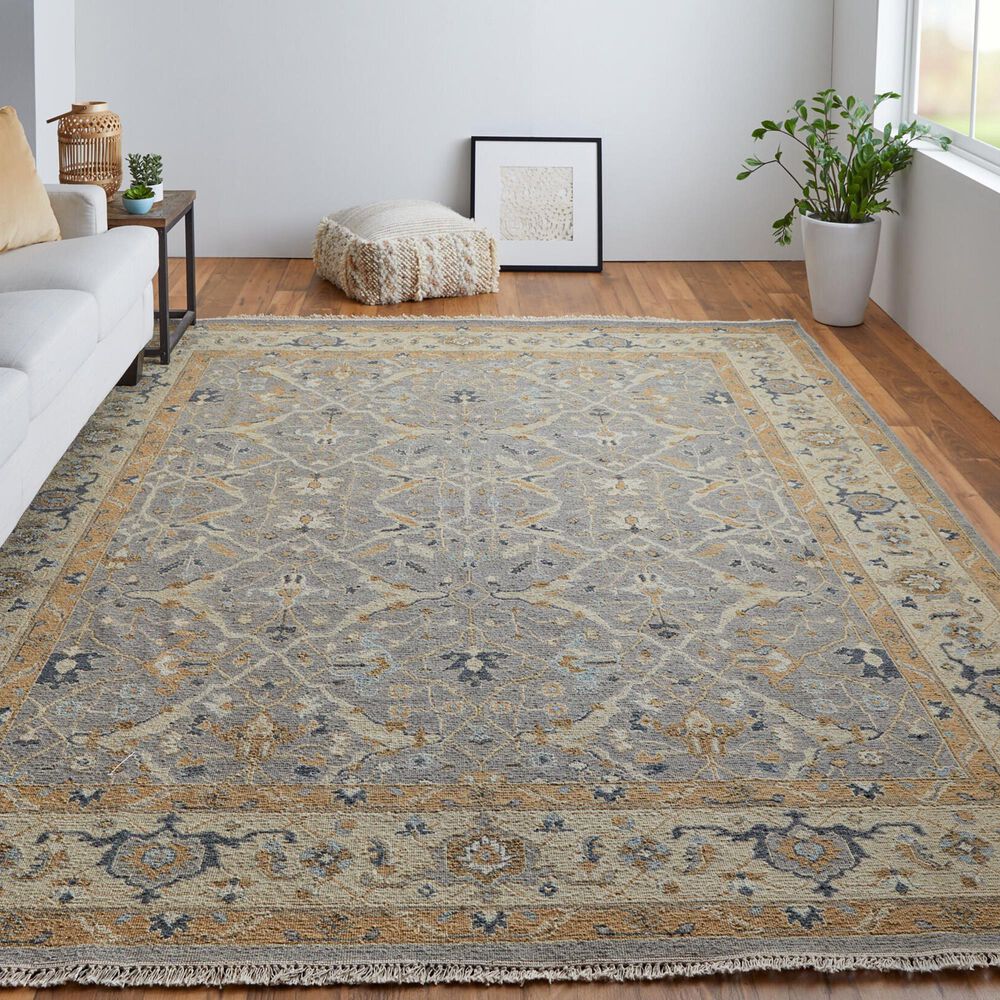 Feizy Corbitt 8&#39;6&quot; x 11&#39;6&quot; Gray and Gold Area Rug, , large