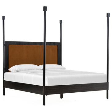 Tov Furniture Ava King Poster Bed in Espresso Walnut, , large