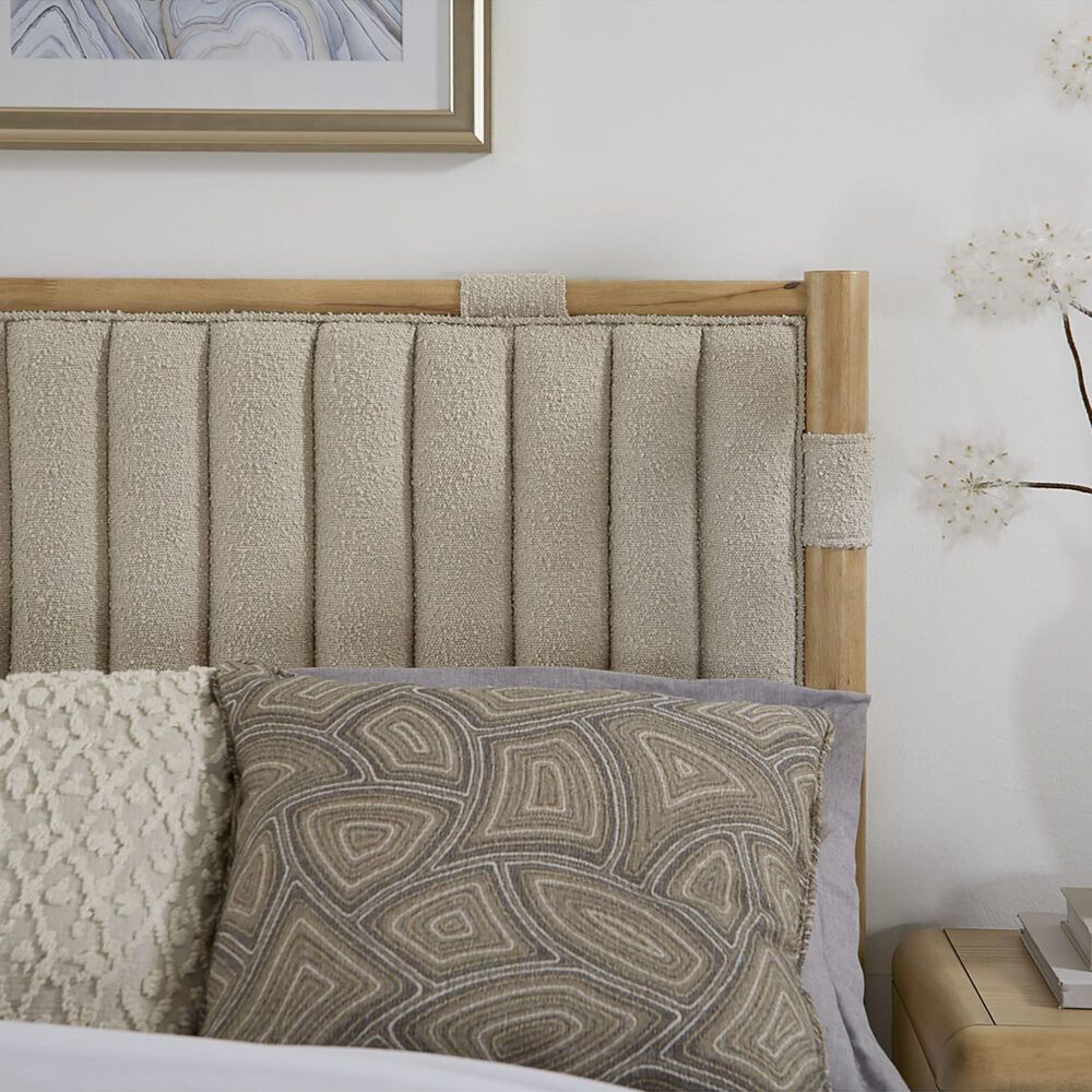 Urban Home King Upholstered Bed in Bisque
, , large