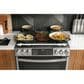 GE Profile 30" Smart Slide-In Front-Control Gas Range in Fingerprint Resistant Stainless Steel, , large