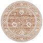 Surya Carlisle 5"3" Round Dusty Pink, Ivory, Pale Blue, Sage, Olive and Medium Brown Area Rug, , large