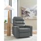 Ashley Pennacle Pier Power Recliner with Adjustable Headrest in Tideon, , large