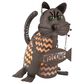 The Gerson Company 12.85" Solar Lighted Garden Welcome Cat in Rustic Brown, , large