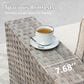 HOMLUX 12-Piece Modern Outdoor Sectional Furniture Set in Beige, , large