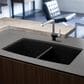 Blanco Performa 33" Equal Double Bowl Kitchen Sink in Anthracite, , large