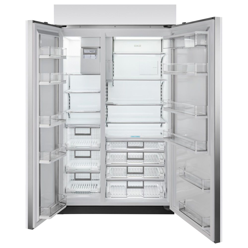 Sub Zero 28.8 Cu. Ft. Classic Side-By-Side Refrigerator with Pro Handle in Stainless Steel, , large
