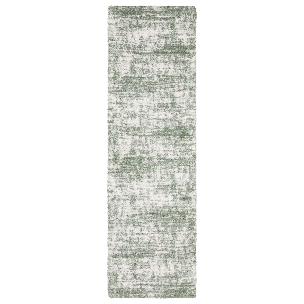 Oriental Weavers Galileo GAL09 Green and Ivory 2"3" x 7"6" Runner, , large