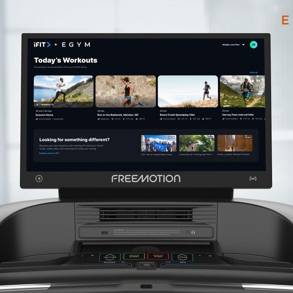 FreeMotion T24 REFLEX Treadmill in Black, , large