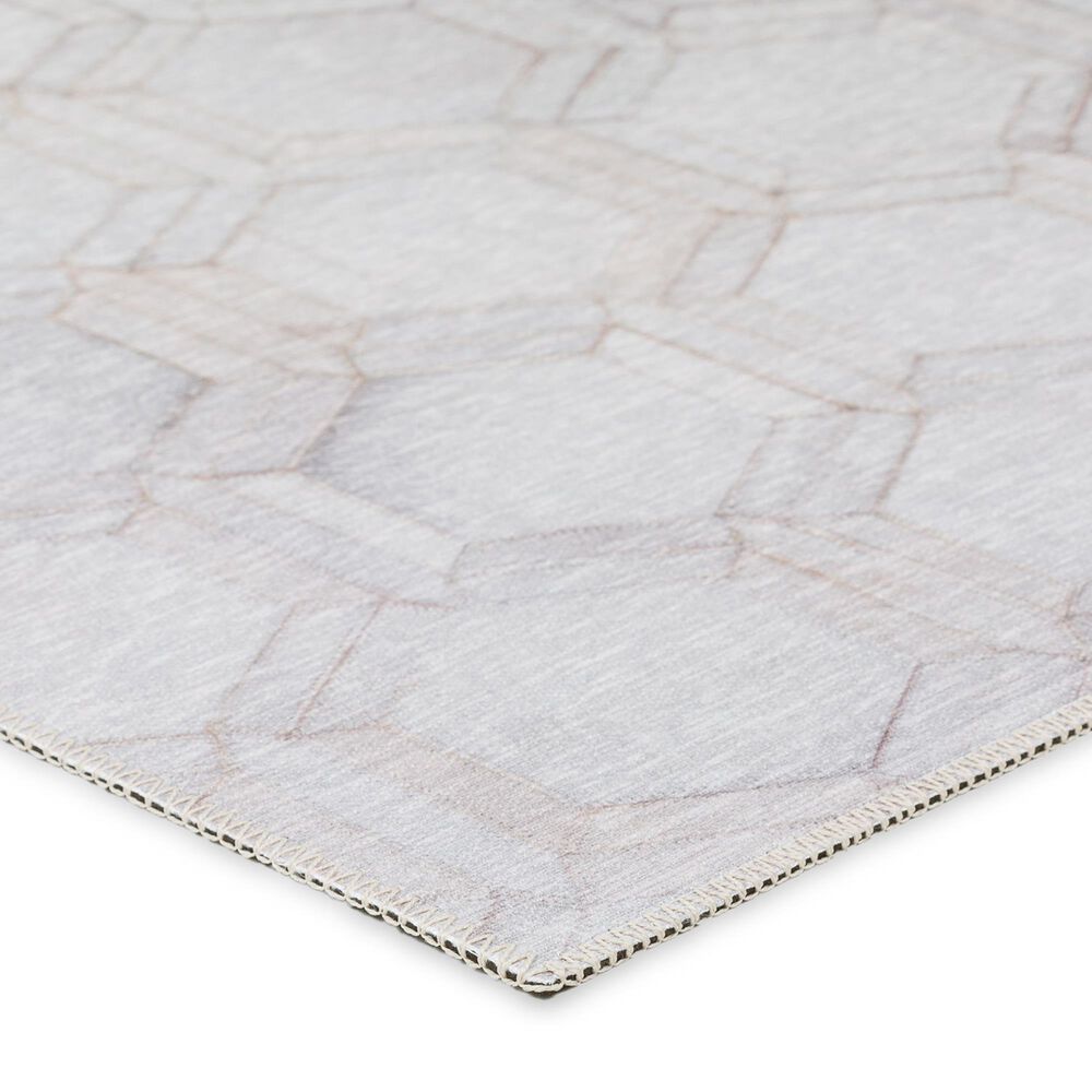 Dalyn Rug Company Durango SS1 2&#39;3&quot; x 7&#39;6&quot; Linen Indoor/Outdoor Runner, , large