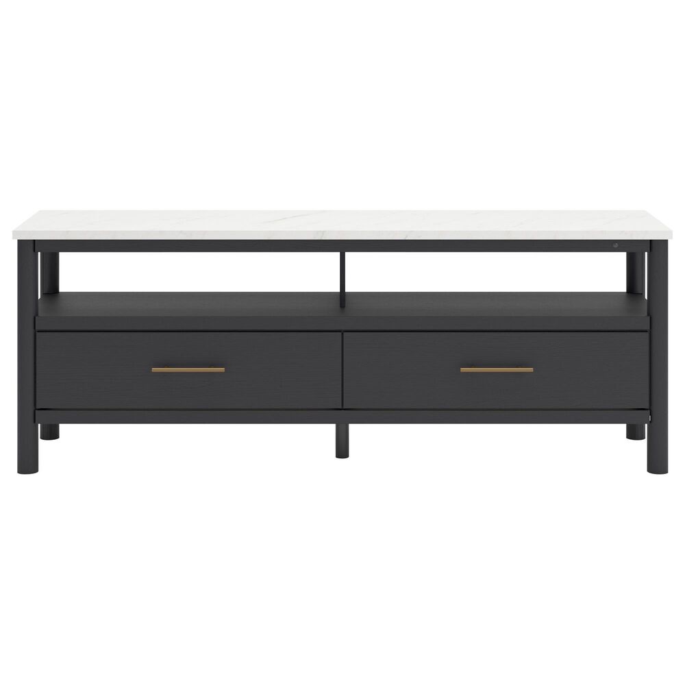 Ashley Cadmori 71" Extra Large TV Stand in Black and White, , large
