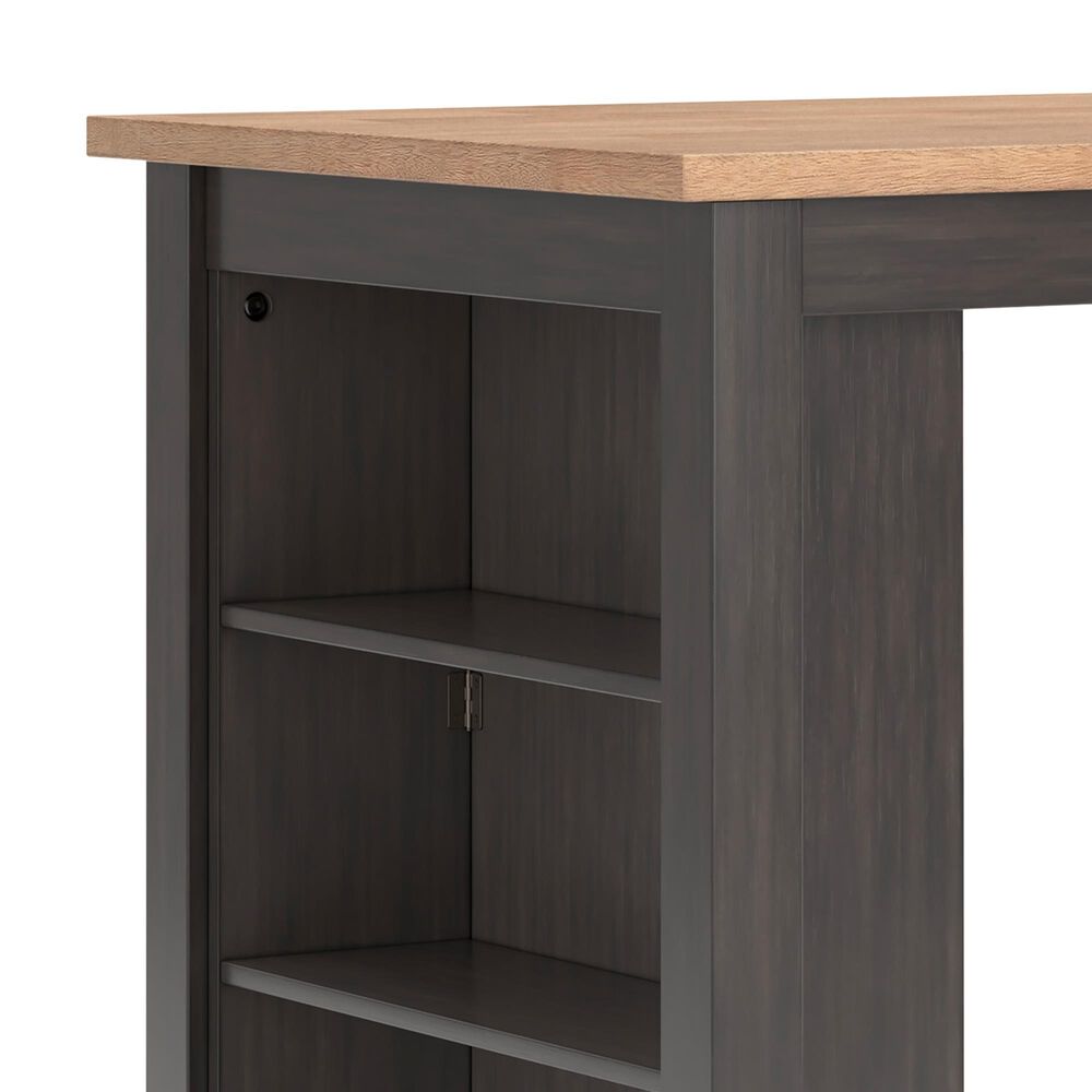Ashley Gesthaven 5-Piece Counter Dining Set in Light Natural Dark Brown, , large