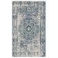 Safavieh Evoke EVK260C-3 3" x 5" Ivory/Blue Area Rug, , large