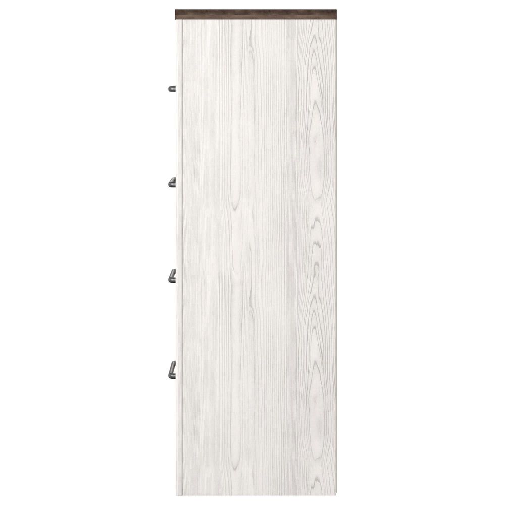 Signature Design by Ashley Gerridan 4 Drawers Chest in White and Gray, , large