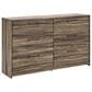 Ashley Elbrim 3-Piece Full Panel Bedroom Set in Weathered Brown, , large