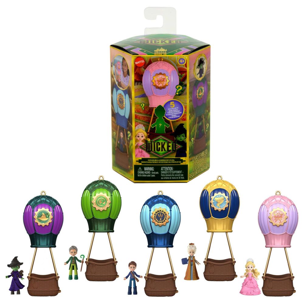 Mattel Ozian Balloons Reveal Small Doll with Accessories in Multicolor, , large